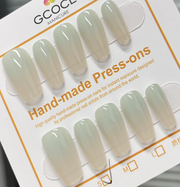 GCOCL Manicure Hand-Made Press On Nails | SG011-9 | 10 pieces/box