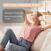 Shiny Hair Scalp Massager Shampoo Brush | Relax & Deep Clean Scalp Massager Brush