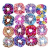 Shiny Multi-Colored Hair Scrunchies (1 piece) Scrunchies
