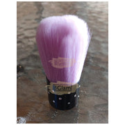 Short Handle Nail Dust Brush Light Purple Nail Cleaning Brush