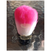 Short Handle Nail Dust Brush Pink/White Nail Cleaning Brush