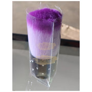 Short Handle Nail Dust Brush Purple/Light Purple Nail Cleaning Brush