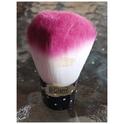 Short Handle Nail Dust Brush Purple/White Nail Cleaning Brush