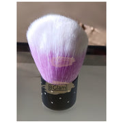 Short Handle Nail Dust Brush White/Purple Nail Cleaning Brush
