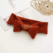 Soft Elastic Stripe Bow Baby Headband Design 6 4 Red Hair Accessories