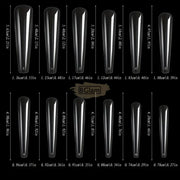 Soft Gel Tips | Full Cover | Extra Long | 240 Tips Green Box Soft Gel Tips