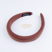 Solid Color Fabric Sponge Headband Hair Accessories