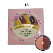 Solid Cream Gel Polish 15ml - 18 Gel Nail Polish