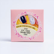 Solid Cream Gel Polish 15Ml - 24 Nail