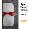 Spa Hand Towel White 50x90 Spa hand towel