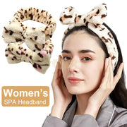 Spa Headband | Leopard Print Headband