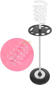 Spiral Hair Dryer Holder Stand | Black (Hair Dryer Not included) Salon Furnishing