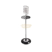 Spiral Hair Dryer Holder Stand | Black (Hair Dryer Not included) Salon Furnishing