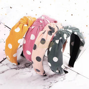 Sport Polka Dot Headband Hair Accessories