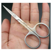 Stainless Steel Curved Scissors Small Nail Accessories