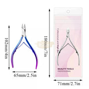 Stainless Steel Cuticle Nipper 1/2 Jaw Cuticle Nipper