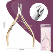 Stainless Steel Cuticle Nipper 1/2 Jaw Cuticle Nipper