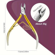 Stainless Steel Cuticle Nipper 1/2 Jaw Cuticle Nipper