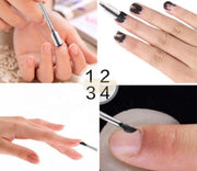 Stainless Steel Dual End Cuticle Pusher & Nail Cleaner Cuticle Pushers