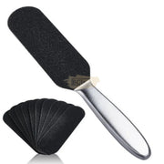 Stainless Steel Foot File with 10 refill pads | Big Foot care