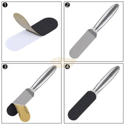 Stainless Steel Foot File with 10 refill pads | Big Foot care