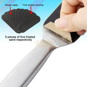 Stainless Steel Foot File with 10 refill pads | Small DX-C001 Foot care