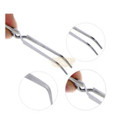 Stainless Steel Nail Art Multi Function Shaping Tweezers Nail Art Tool