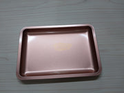 Stainless Steel Organizer Tray 18*12.5cm Rose Gold Stainless Steel Tray