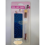 Stamping Plate with Blooming Stamping Brush - Available in 9 designs XY-N02 Nail Art Tool