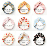 Summer Cross Knot Elastic Headband Hair Accessories