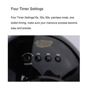 SUN 1S UV LED Nail Lamp 48W | Black UV Lamp