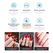 SUN 5 UV LED Nail Lamp 48W | Pink UV Lamp