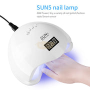 SUN 5 UV LED Nail Lamp 48W | White UV Lamp