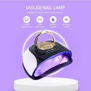 SUN C4 Plus UV LED Nail Lamp 256W | Blue/Black UV Lamp
