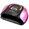 SUN C4 Plus UV LED Nail Lamp 256W | Pink/Black UV Lamp
