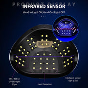 SUN C4 Plus UV LED Nail Lamp 256W | Pink/Black UV Lamp