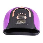 SUN C4 Plus UV LED Nail Lamp 256W | Purple/Black UV Lamp