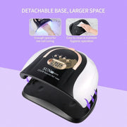 SUN C4 Plus UV LED Nail Lamp 256W | Purple/Black UV Lamp