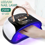 SUN C4 Plus UV LED Nail Lamp 256W | White/Black UV Lamp
