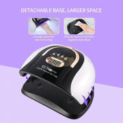 SUN C4 Plus UV LED Nail Lamp 256W | White/Black UV Lamp