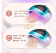 SUN C8 Plus UV LED Lamp 256W | Gold/Pink UV Lamp