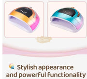 SUN C8 Plus UV LED Lamp 256W | Gold/Pink UV Lamp