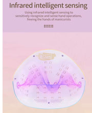 SUN C8 Plus UV LED Lamp 256W | Gold/Pink UV Lamp