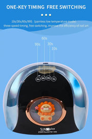 SUN C9 Plus UV LED Nail Lamp 256W | White UV Lamp