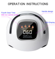 SUN T6 Max UV LED Nail Lamp 220W UV Lamp