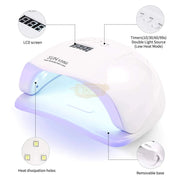 SUN X5 Plus UV LED Nail Lamp 180W | White UV Lamp