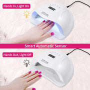 SUN X5 Plus UV LED Nail Lamp 180W | White UV Lamp