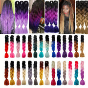 Synthetic Ombre Braids Hair Extensions Hair Extensions