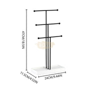 T-Shape Metal Jewelry Display Stand (Organizer only) Jewelry Holder