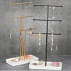 T-Shape Metal Jewelry Display Stand (Organizer only) Jewelry Holder